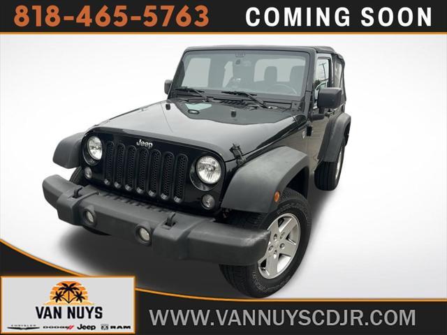 used 2015 Jeep Wrangler car, priced at $19,500