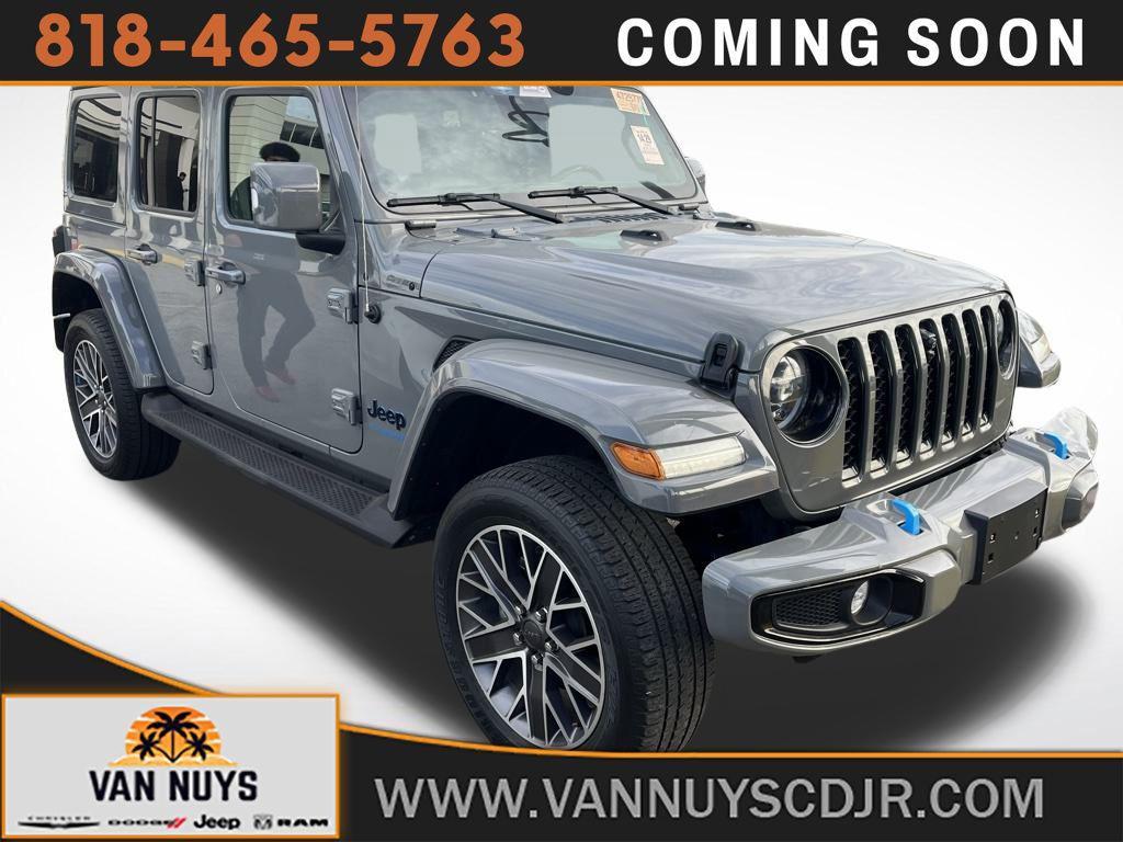 used 2022 Jeep Wrangler Unlimited 4xe car, priced at $34,500