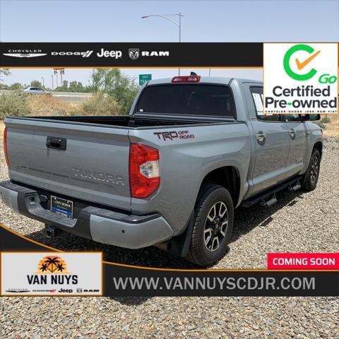 used 2021 Toyota Tundra car, priced at $41,500