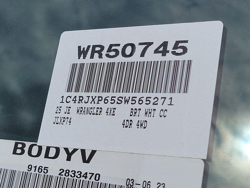 new 2025 Jeep Wrangler 4xe car, priced at $59,866