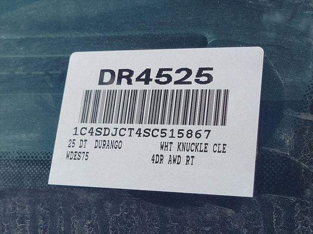 new 2025 Dodge Durango car, priced at $48,508