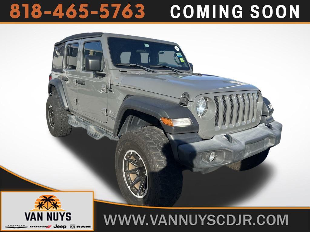 used 2021 Jeep Wrangler Unlimited car, priced at $28,750