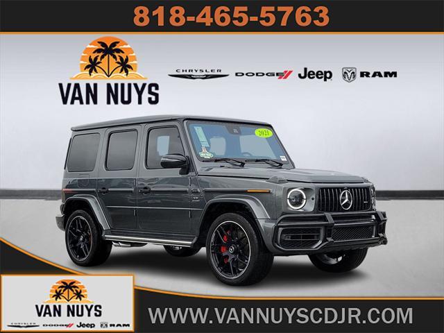 used 2021 Mercedes-Benz AMG G 63 car, priced at $167,000