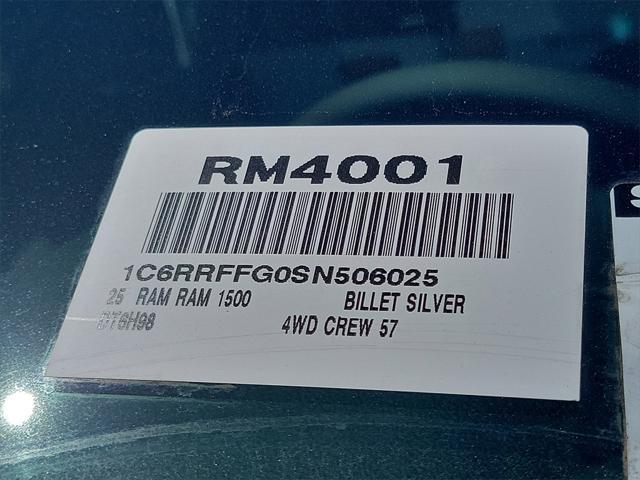 new 2025 Ram 1500 car, priced at $55,342
