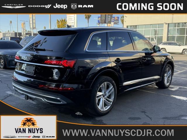 used 2021 Audi Q7 car, priced at $35,000