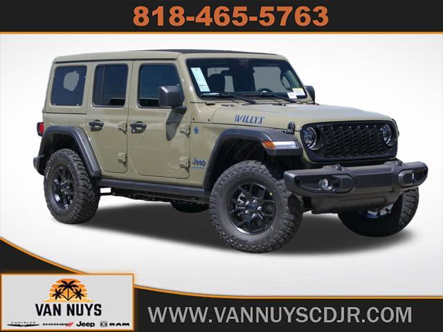 new 2025 Jeep Wrangler 4xe car, priced at $56,374