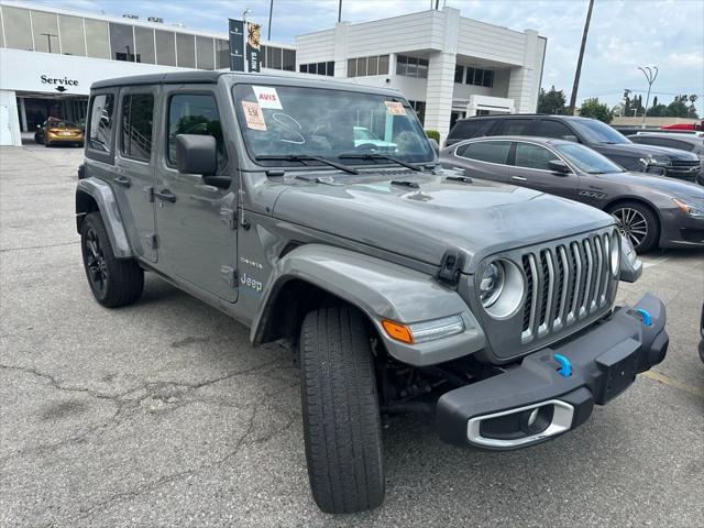 used 2023 Jeep Wrangler 4xe car, priced at $31,250