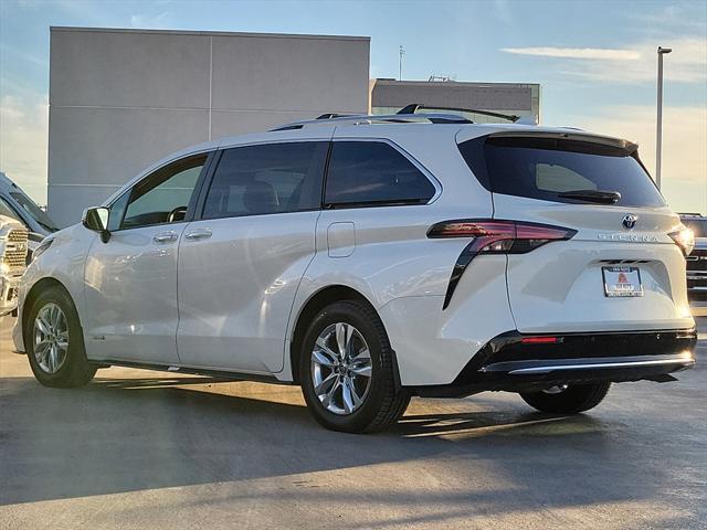 used 2021 Toyota Sienna car, priced at $41,250