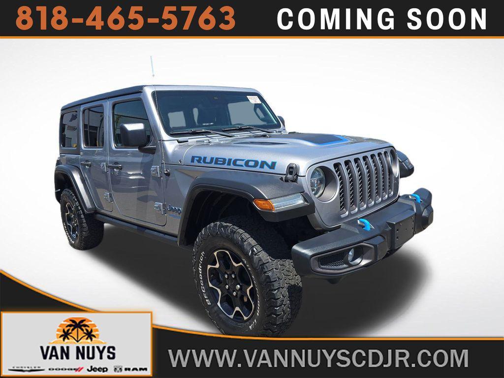 used 2021 Jeep Wrangler Unlimited 4xe car, priced at $35,000