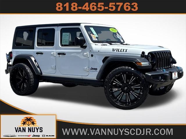 used 2023 Jeep Wrangler 4xe car, priced at $30,750