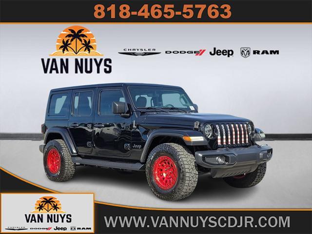 used 2020 Jeep Wrangler Unlimited car, priced at $37,500