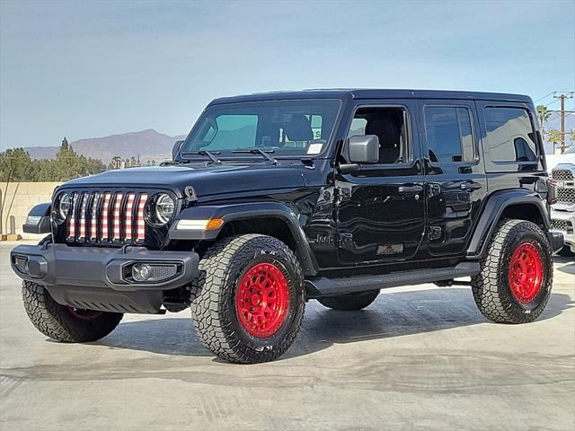 used 2020 Jeep Wrangler Unlimited car, priced at $37,500