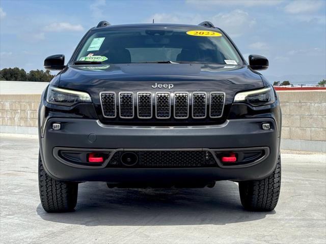 used 2022 Jeep Cherokee car, priced at $23,750