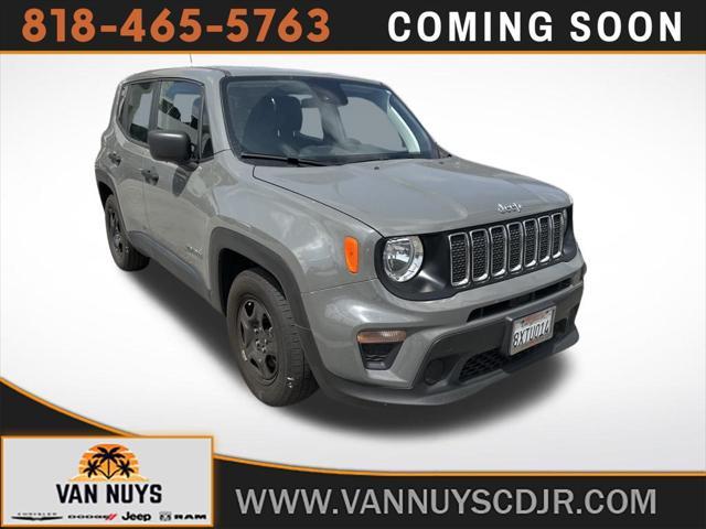 used 2021 Jeep Renegade car, priced at $19,500
