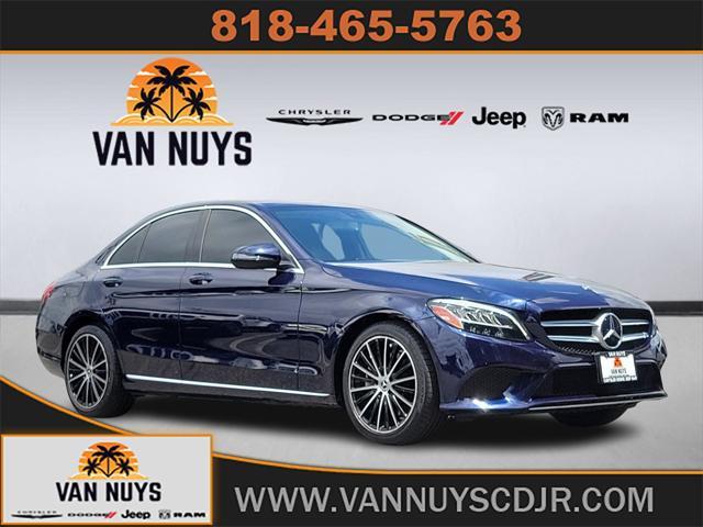 used 2019 Mercedes-Benz C-Class car, priced at $24,000