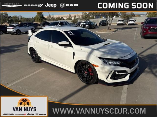 used 2021 Honda Civic Type R car, priced at $40,000