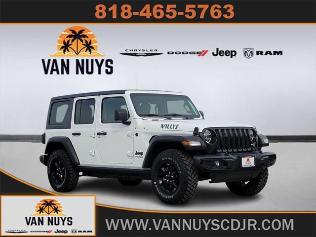 used 2021 Jeep Wrangler car, priced at $29,500