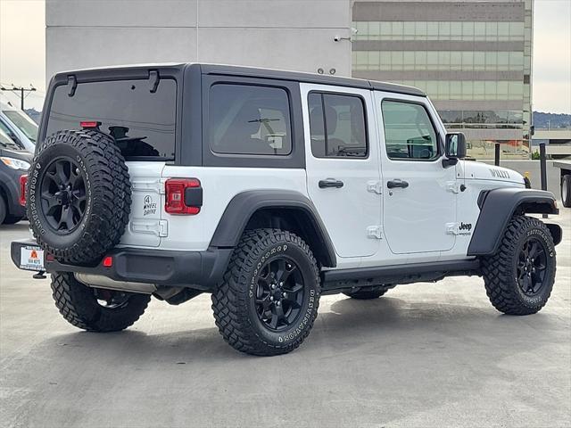 used 2021 Jeep Wrangler car, priced at $29,500