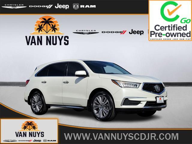 used 2018 Acura MDX car, priced at $23,000