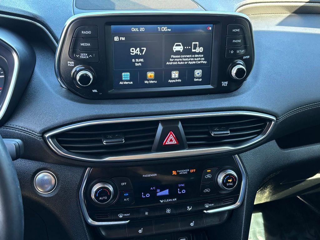used 2020 Hyundai Santa Fe car, priced at $19,000