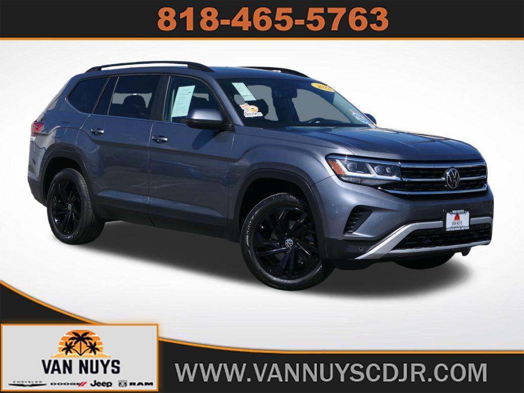 used 2022 Volkswagen Atlas car, priced at $26,000
