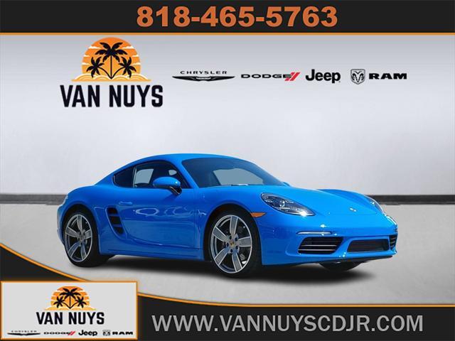 used 2024 Porsche 718 Cayman car, priced at $78,500