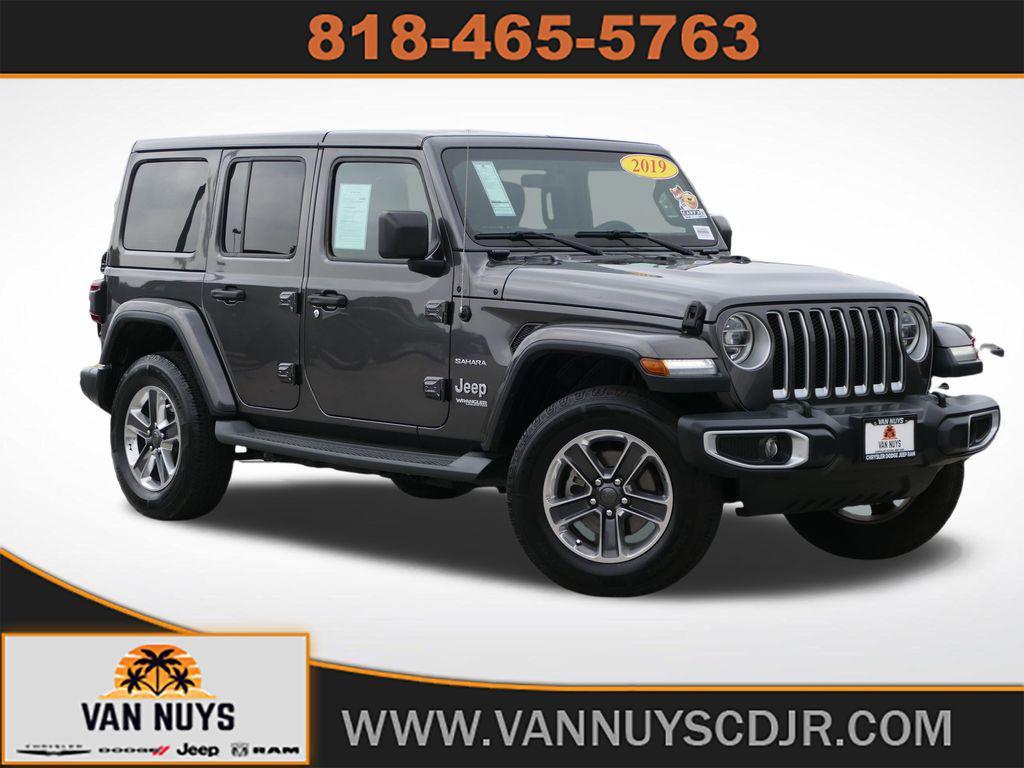 used 2019 Jeep Wrangler Unlimited car, priced at $28,000