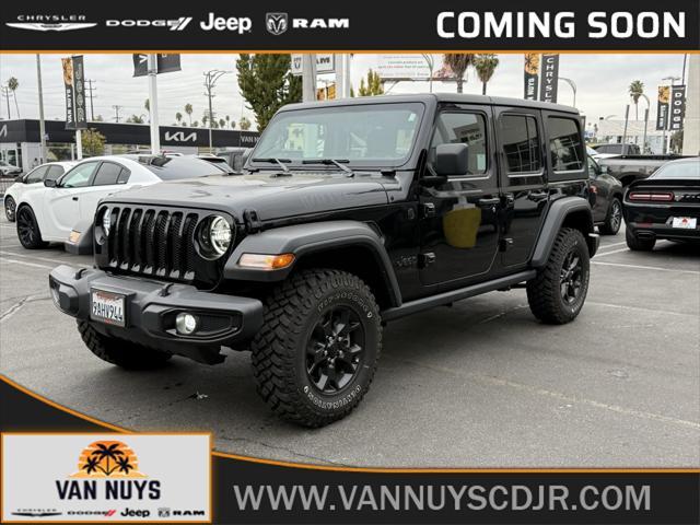 used 2022 Jeep Wrangler car, priced at $36,000