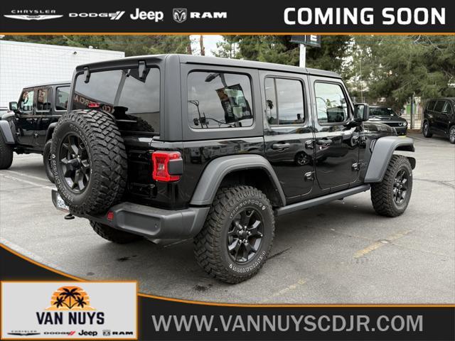 used 2022 Jeep Wrangler car, priced at $36,000