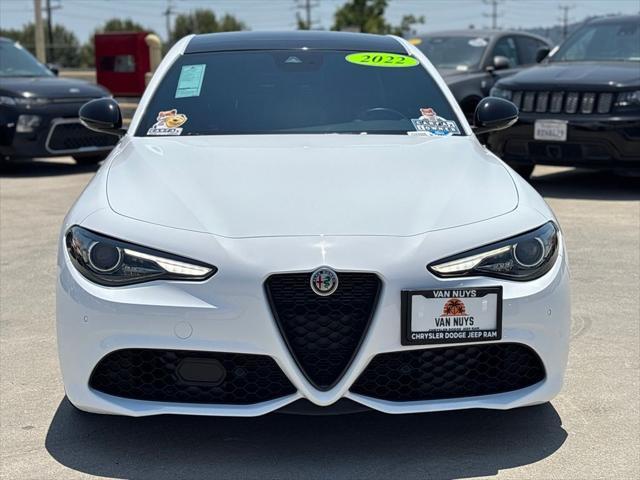 used 2022 Alfa Romeo Giulia car, priced at $30,500