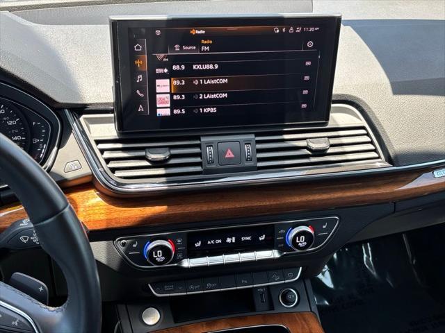 used 2023 Audi Q5 car, priced at $34,000