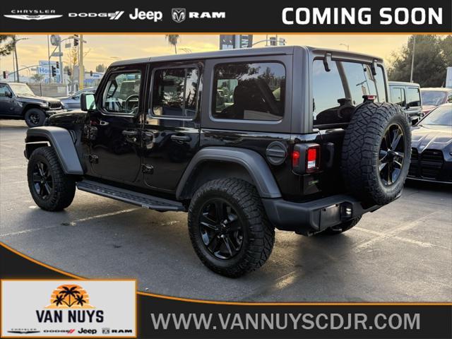 used 2020 Jeep Wrangler Unlimited car, priced at $29,500