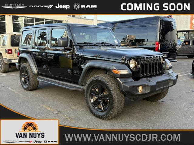 used 2020 Jeep Wrangler Unlimited car, priced at $29,500