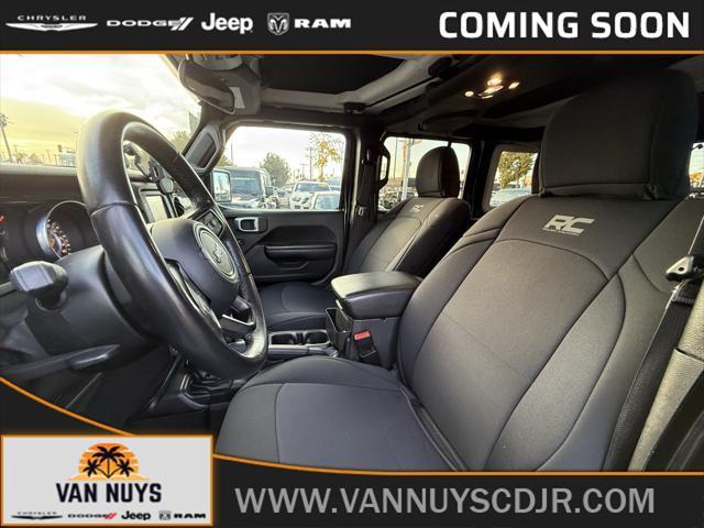 used 2020 Jeep Wrangler Unlimited car, priced at $29,500