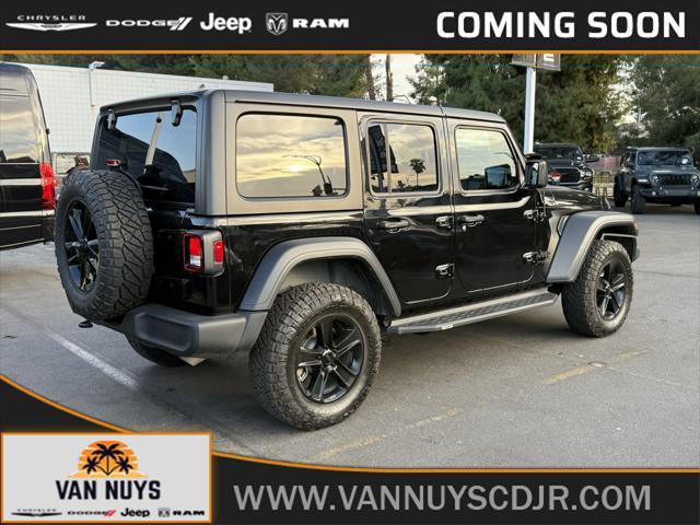 used 2020 Jeep Wrangler Unlimited car, priced at $29,500