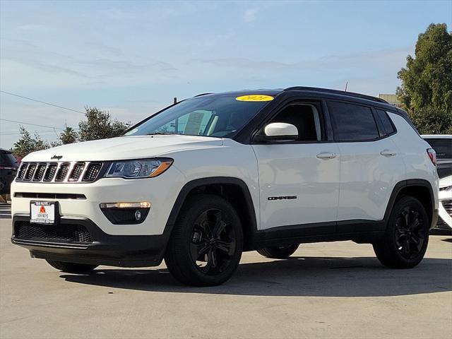 used 2021 Jeep Compass car, priced at $20,000