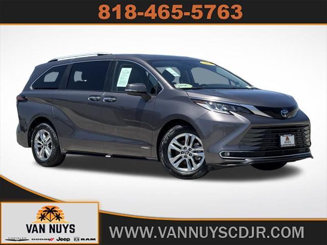 used 2021 Toyota Sienna car, priced at $43,250