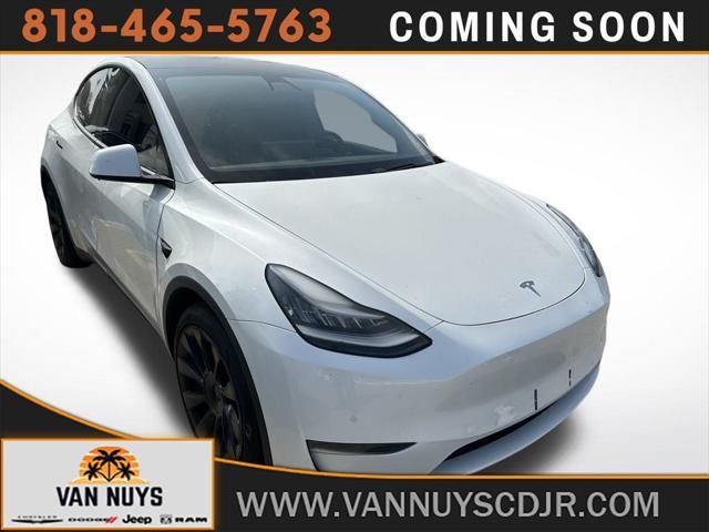 used 2020 Tesla Model Y car, priced at $25,000