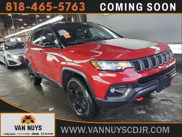 used 2023 Jeep Compass car, priced at $23,000