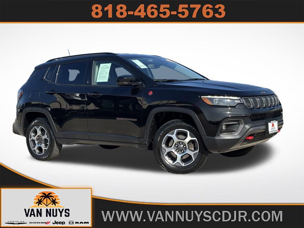 used 2022 Jeep Compass car, priced at $22,750