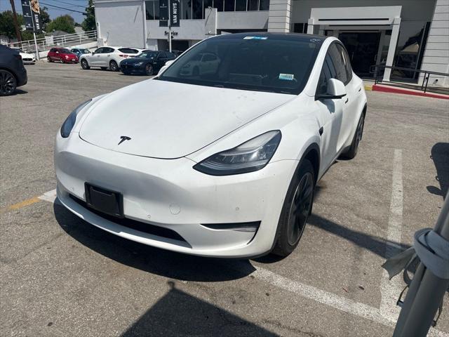 used 2021 Tesla Model Y car, priced at $27,750