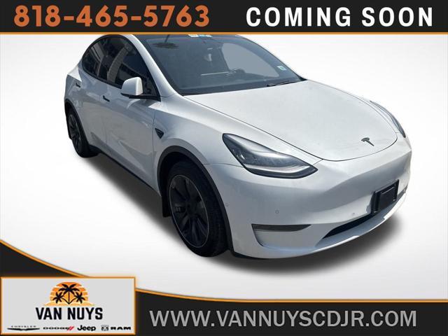 used 2021 Tesla Model Y car, priced at $27,750