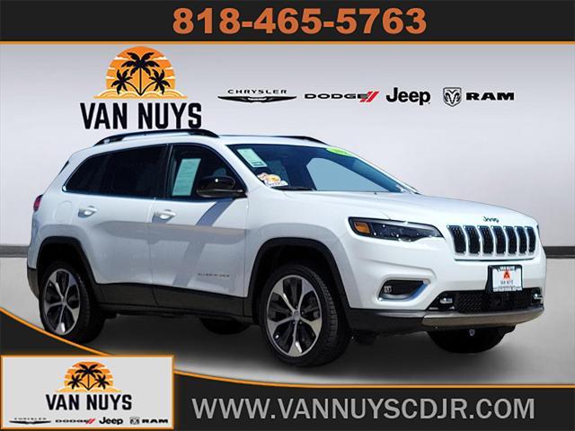 used 2022 Jeep Cherokee car, priced at $29,500
