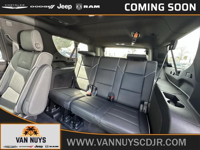 used 2023 Cadillac Escalade ESV car, priced at $77,000