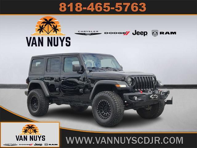 used 2021 Jeep Wrangler Unlimited car, priced at $35,000