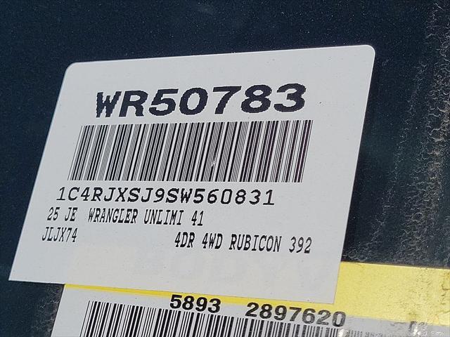 new 2025 Jeep Wrangler car, priced at $102,317