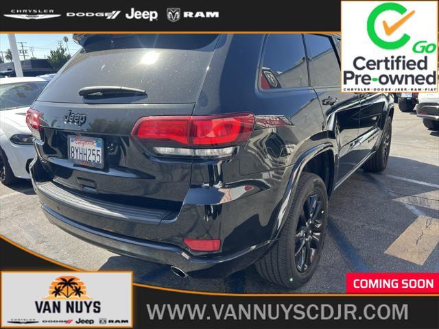 used 2021 Jeep Grand Cherokee car, priced at $29,500