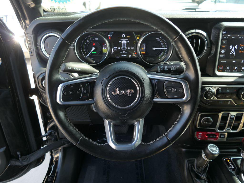 used 2022 Jeep Wrangler Unlimited 4xe car, priced at $36,750