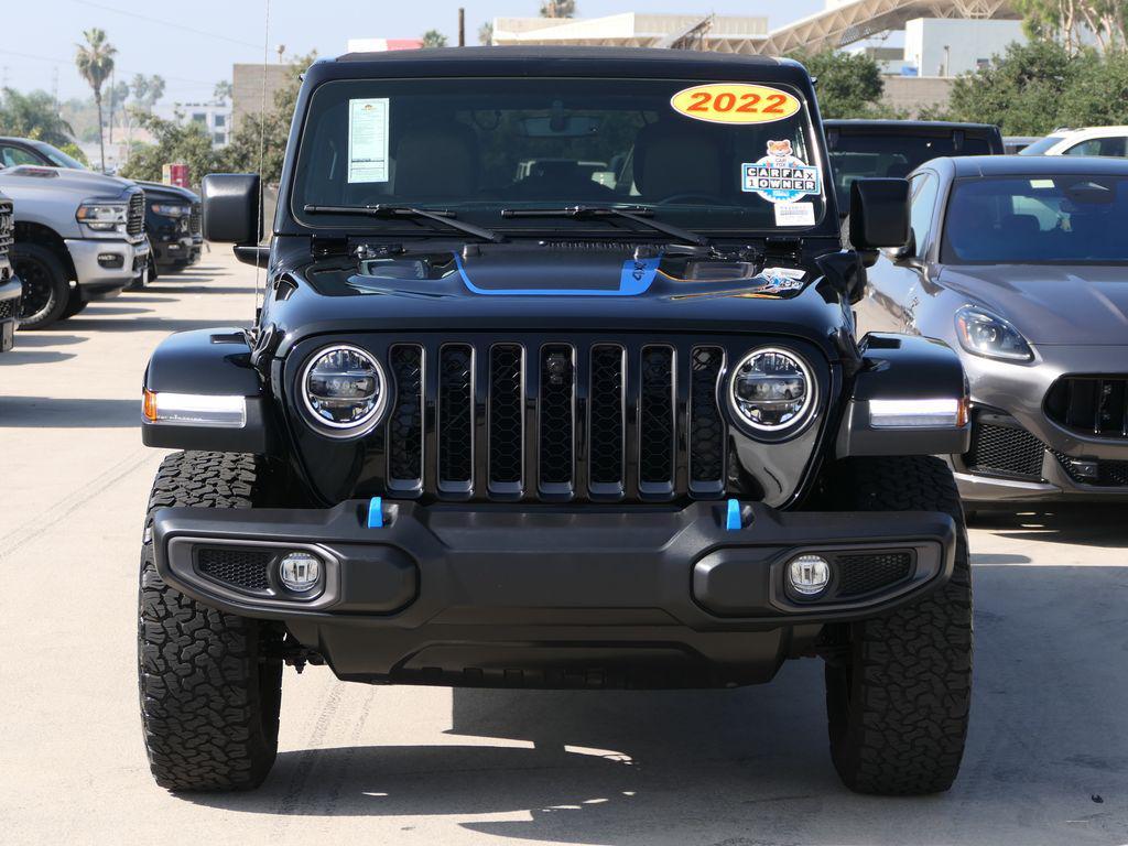 used 2022 Jeep Wrangler Unlimited 4xe car, priced at $36,750
