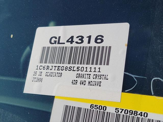 new 2025 Jeep Gladiator car, priced at $56,972